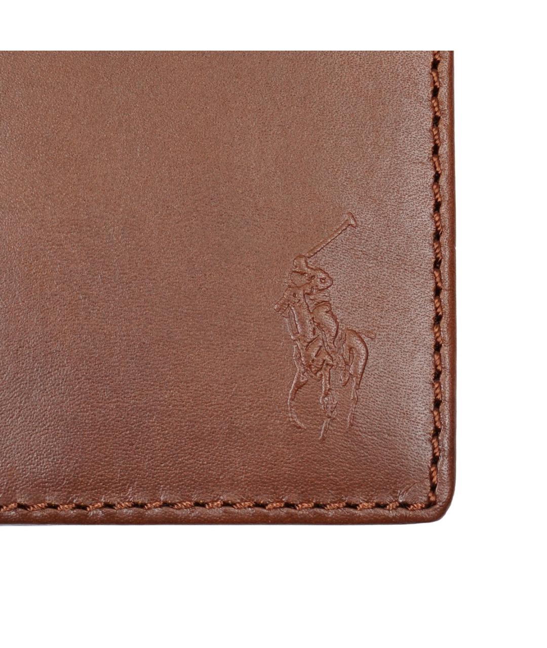 POLO RALPH LAUREN Коричневый кошелек, фото 4