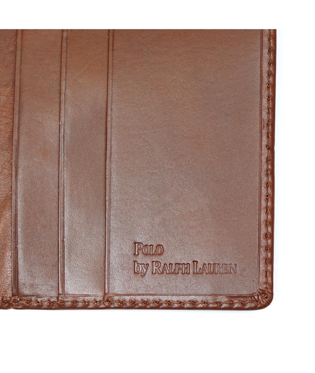 POLO RALPH LAUREN Коричневый кошелек, фото 5
