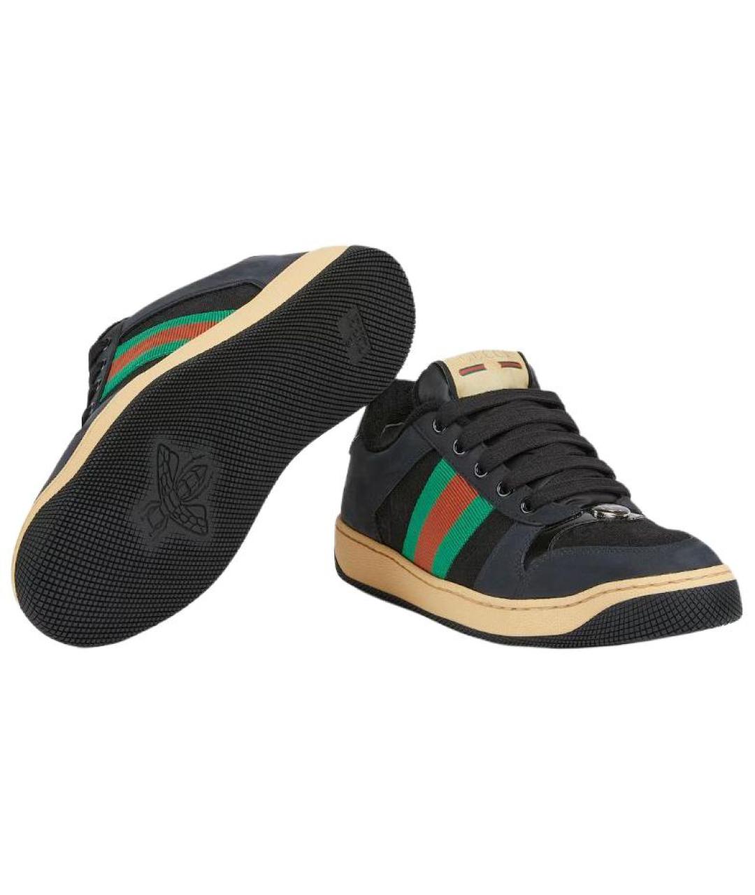 GUCCI Черные кроссовки, фото 6