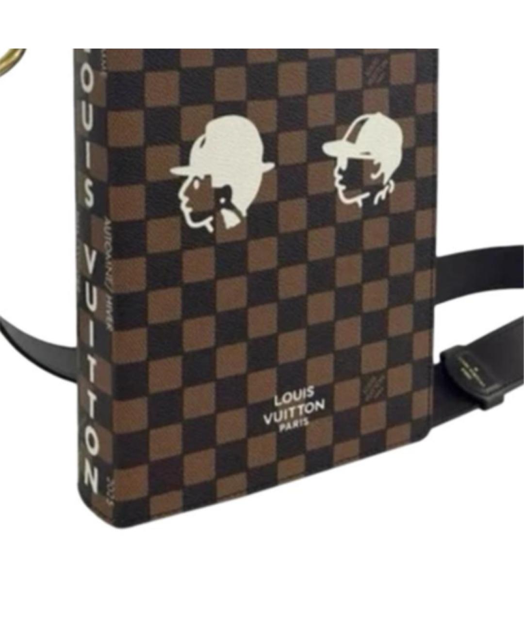 LOUIS VUITTON Коричневая сумка на плечо, фото 2