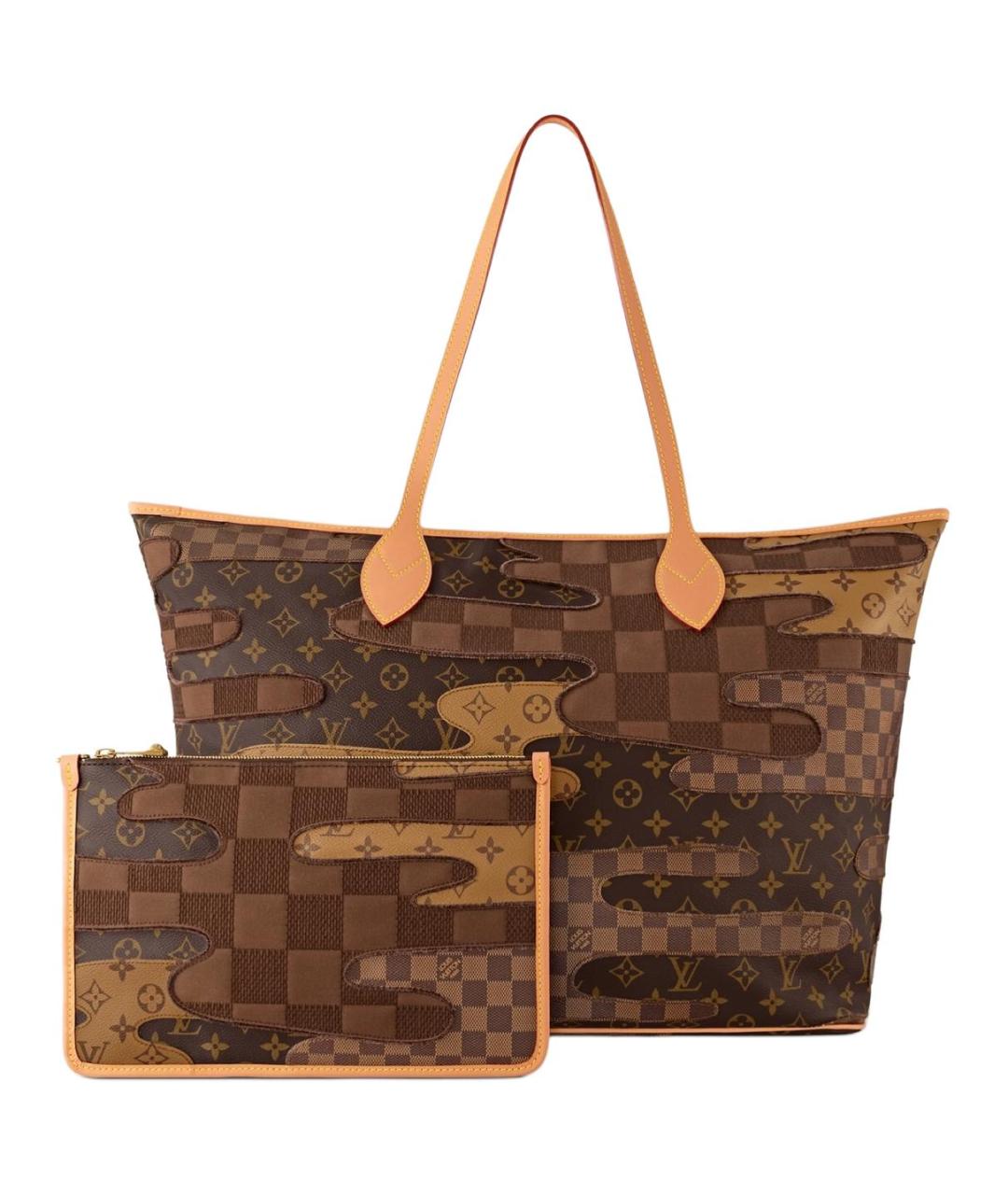 LOUIS VUITTON Коричневая сумка на плечо, фото 3