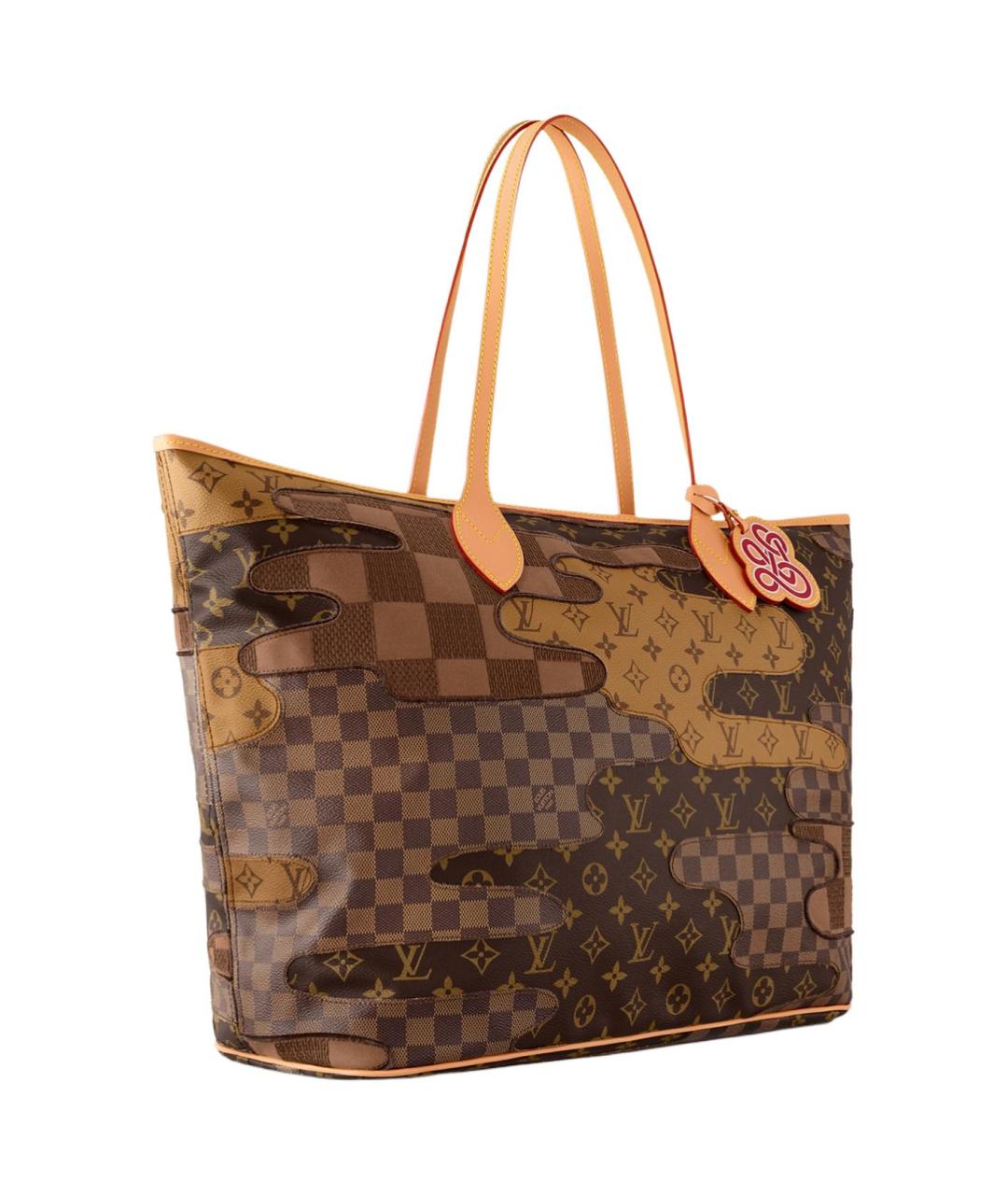 LOUIS VUITTON Коричневая сумка на плечо, фото 2