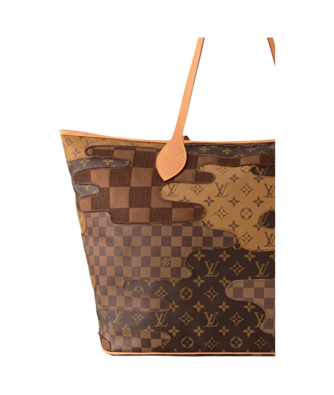 LOUIS VUITTON Коричневая сумка на плечо, фото 4