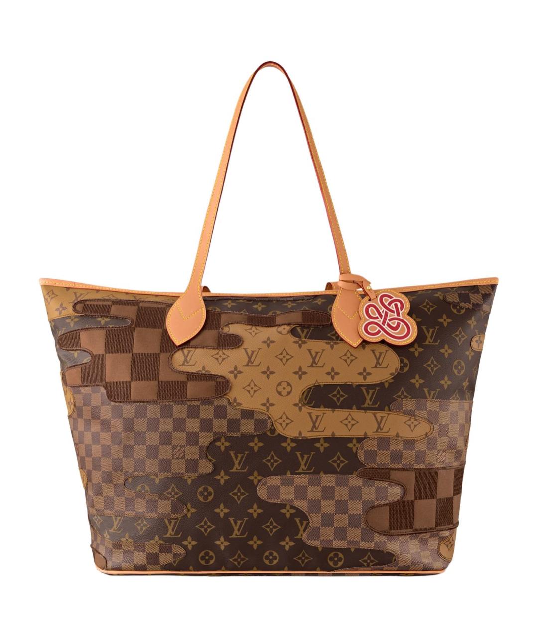 LOUIS VUITTON Коричневая сумка на плечо, фото 1