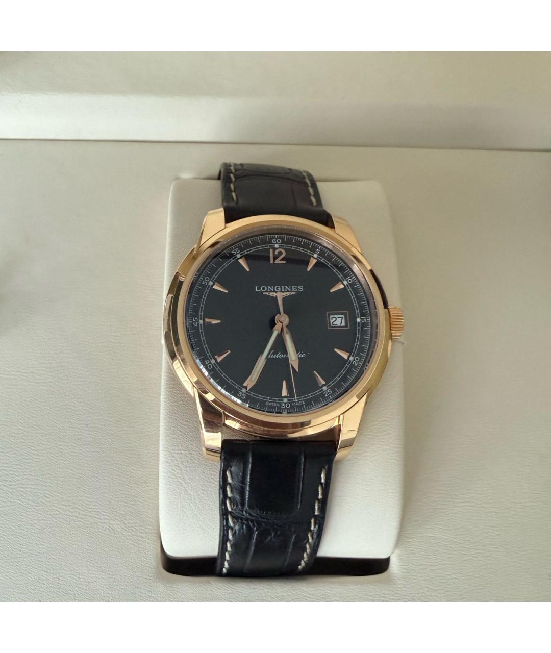 LONGINES Золотые часы из желтого золота, фото 6
