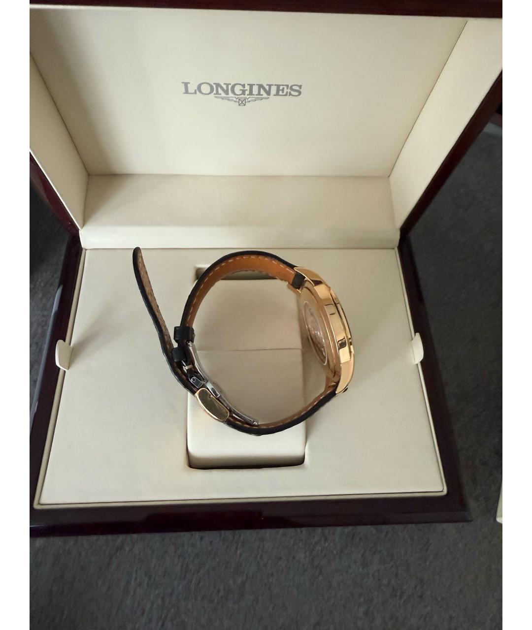 LONGINES Золотые часы из желтого золота, фото 4