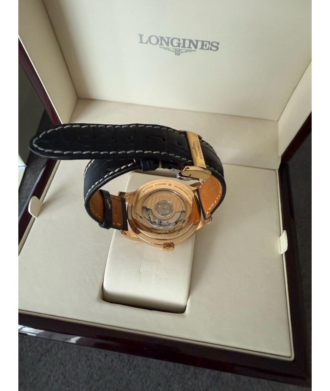 LONGINES Золотые часы из желтого золота, фото 3