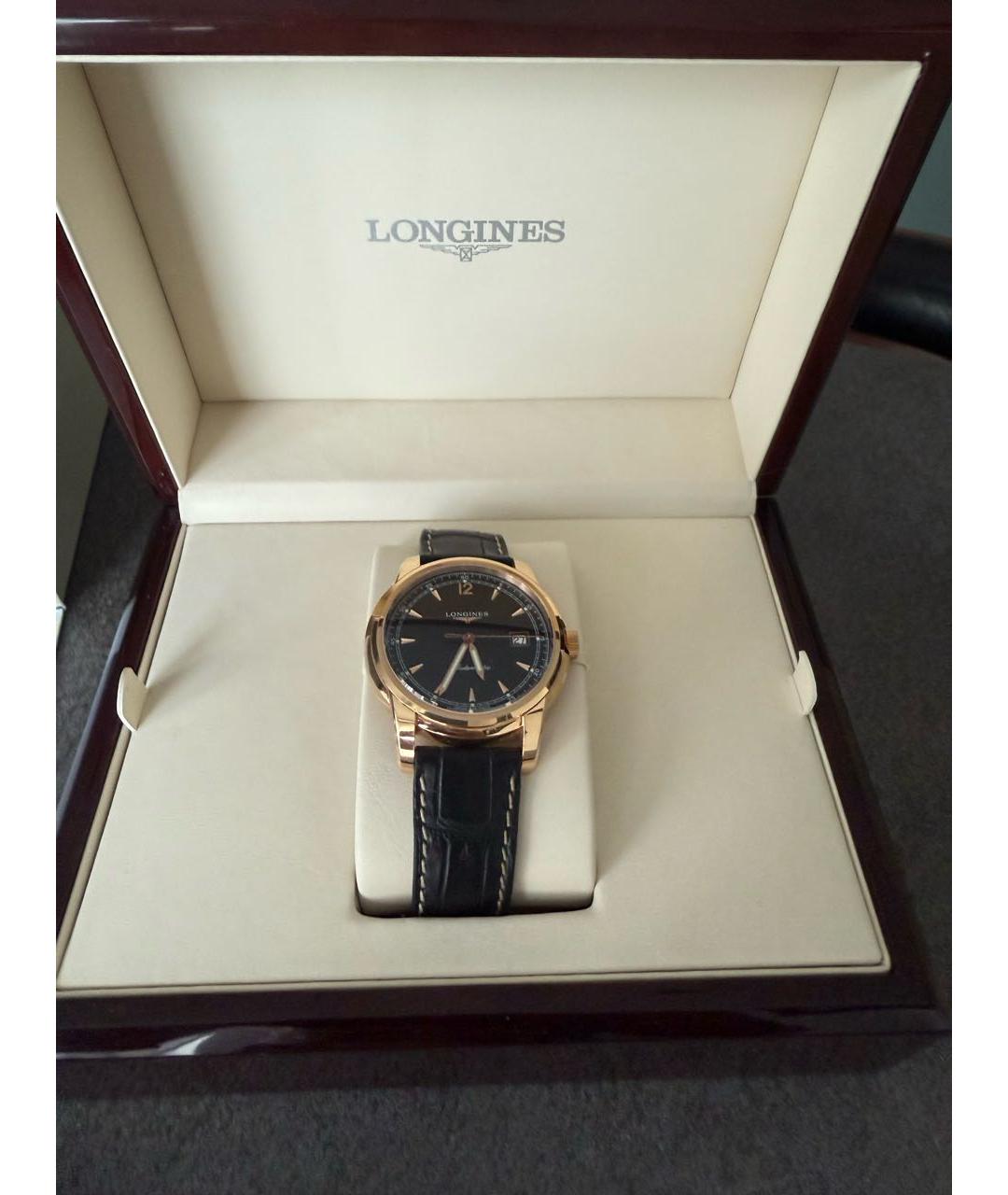 LONGINES Золотые часы из желтого золота, фото 2