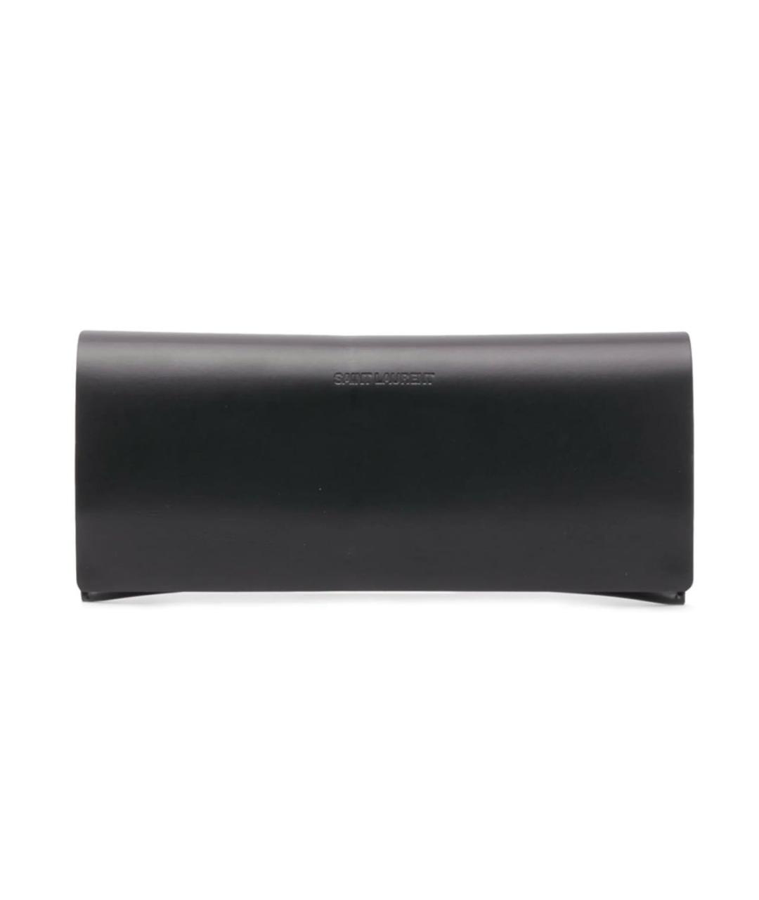 SAINT LAURENT Серебряные металлические солнцезащитные очки, фото 4