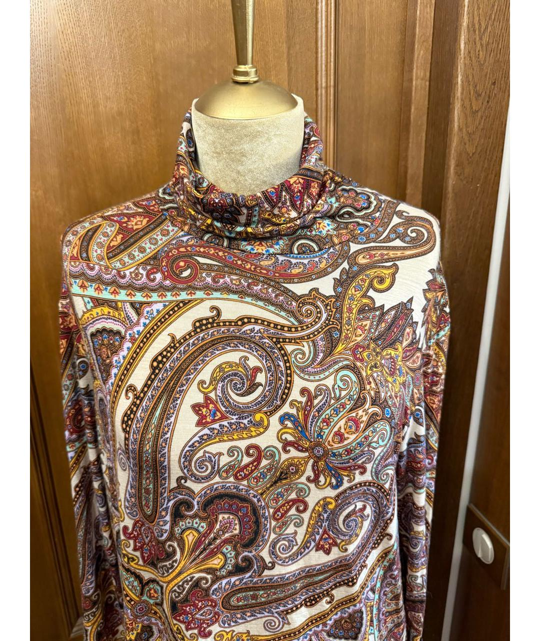 ETRO Мульти шерстяная водолазка, фото 3