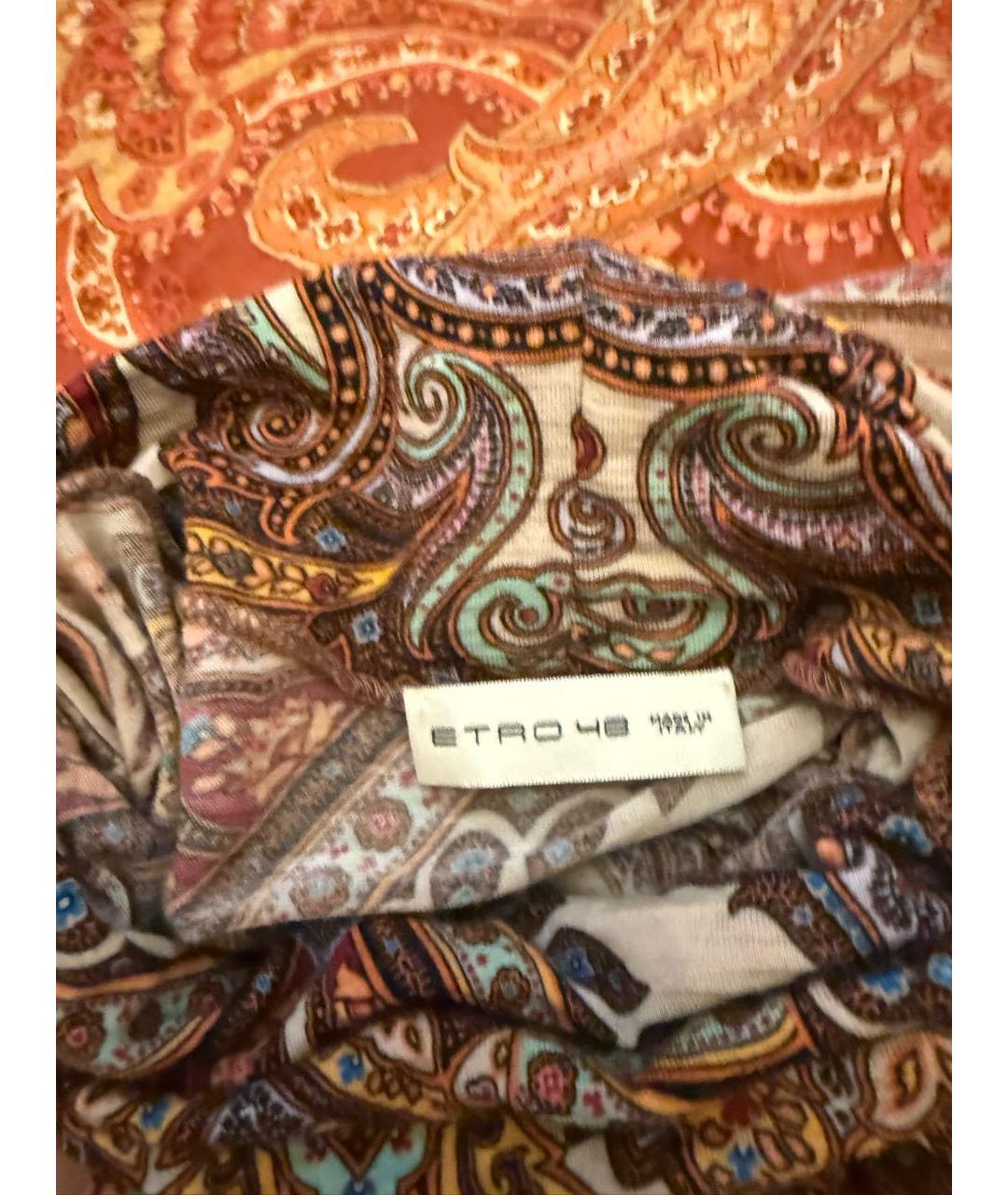 ETRO Мульти шерстяная водолазка, фото 4