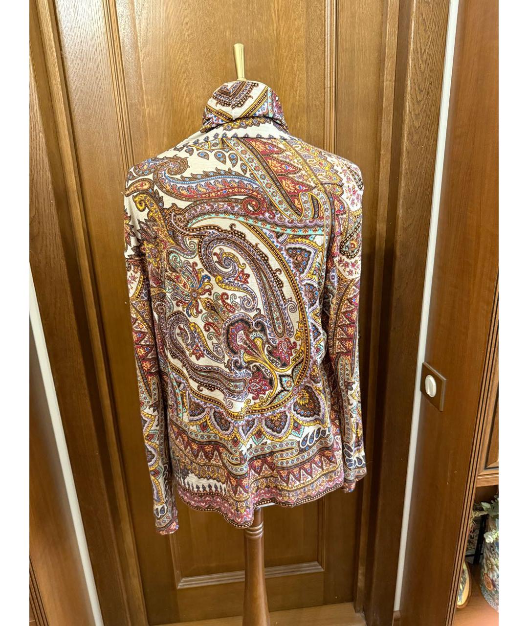 ETRO Мульти шерстяная водолазка, фото 2