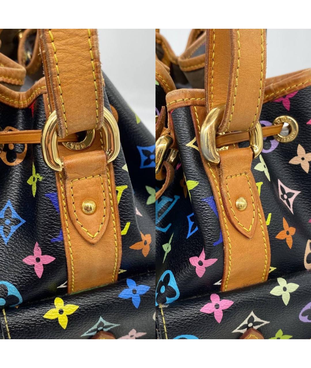 LOUIS VUITTON Черная сумка тоут, фото 5