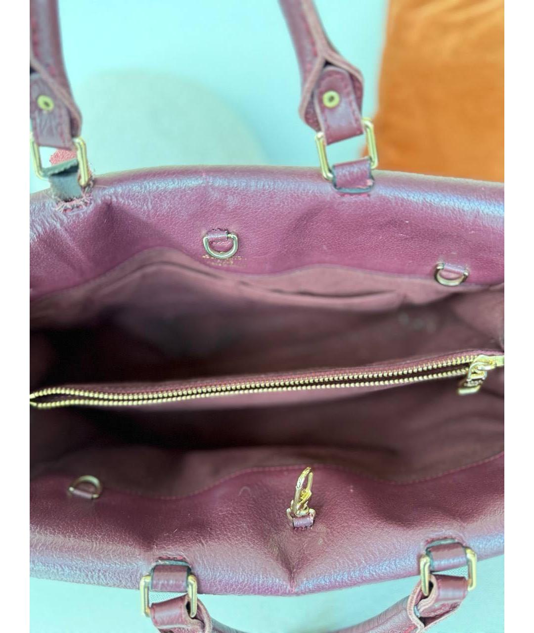 LOUIS VUITTON Коричневая сумка с короткими ручками, фото 5