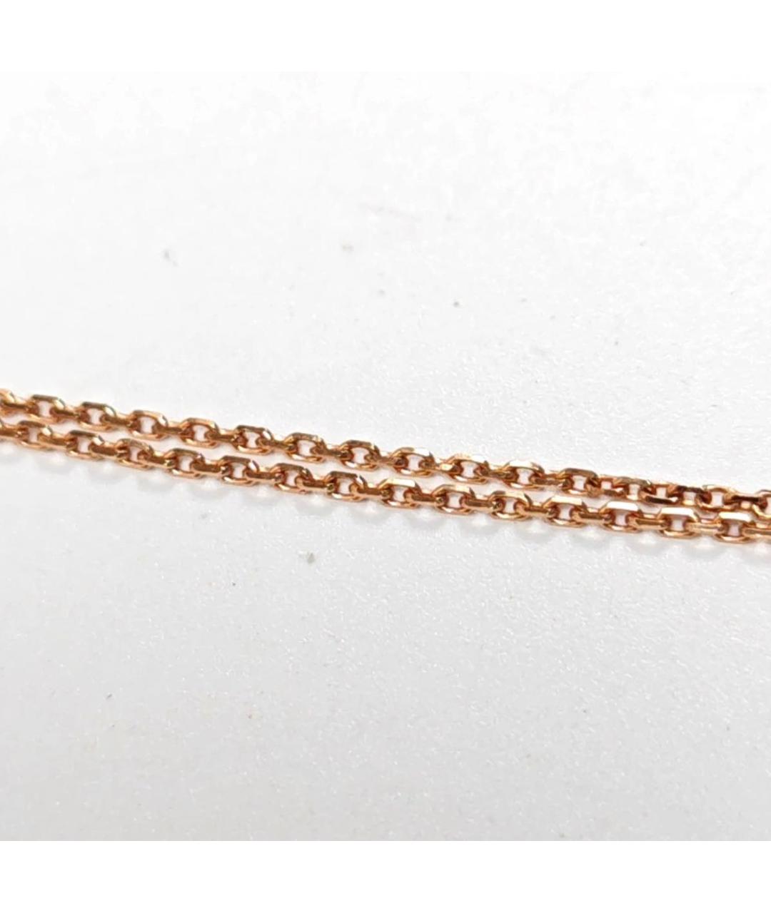 VAN CLEEF & ARPELS Бордовая подвеска из розового золота, фото 4