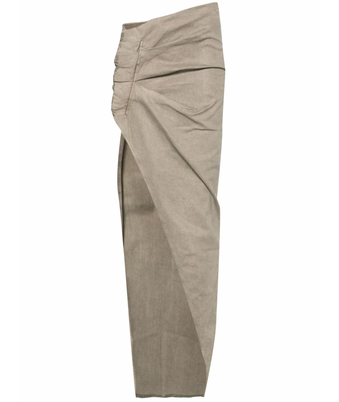 RICK OWENS DRKSHDW Деним юбка макси, фото 1