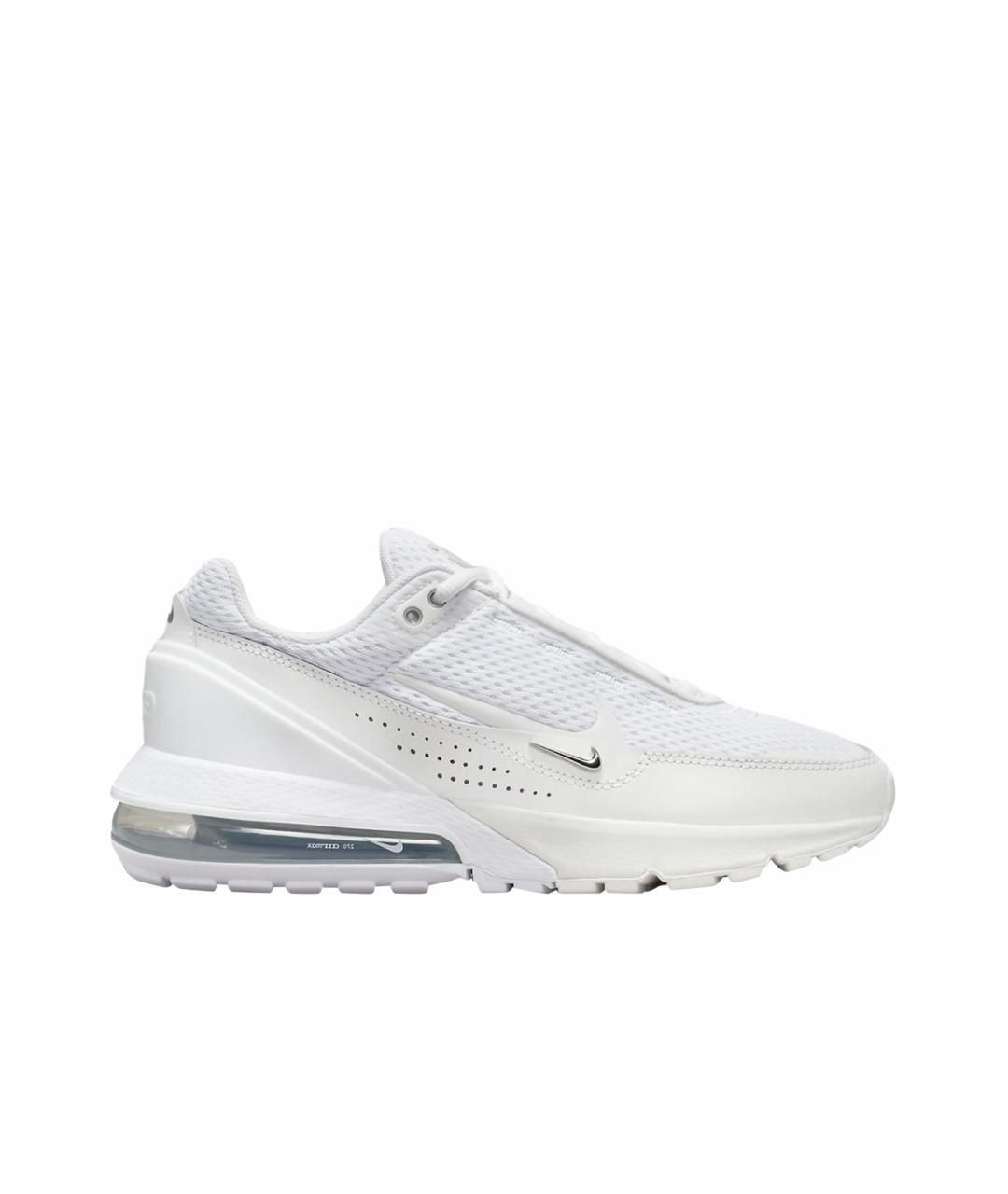 NIKE Белые текстильные кроссовки, фото 1
