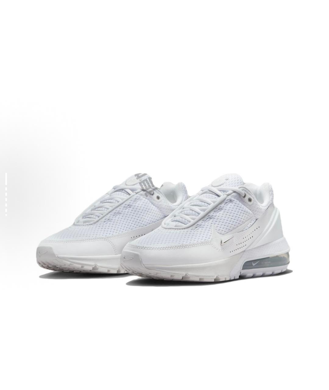 NIKE Белые текстильные кроссовки, фото 2