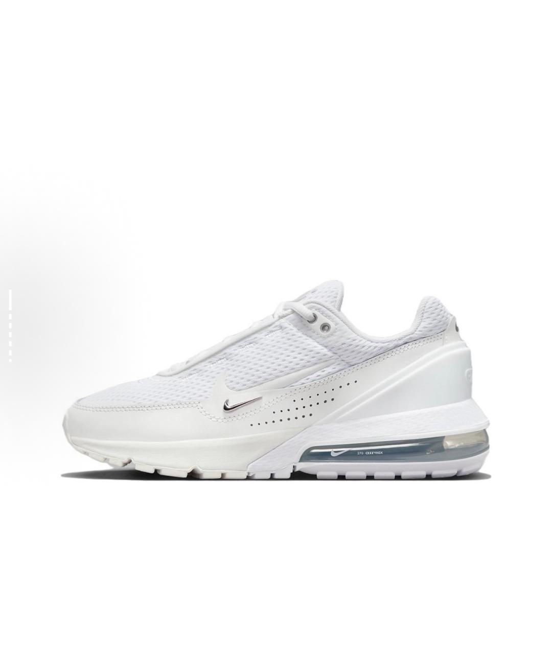 NIKE Белые текстильные кроссовки, фото 6