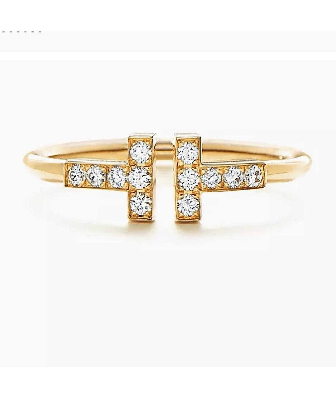 TIFFANY&CO Желтое кольцо из желтого золота, фото 2
