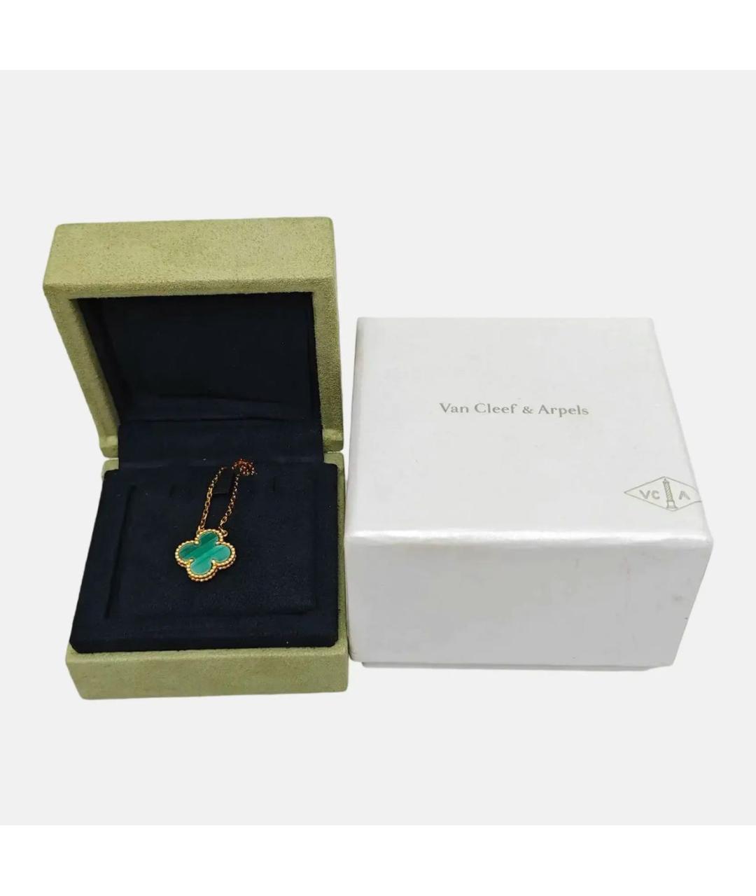 VAN CLEEF & ARPELS Зеленая подвеска, фото 4