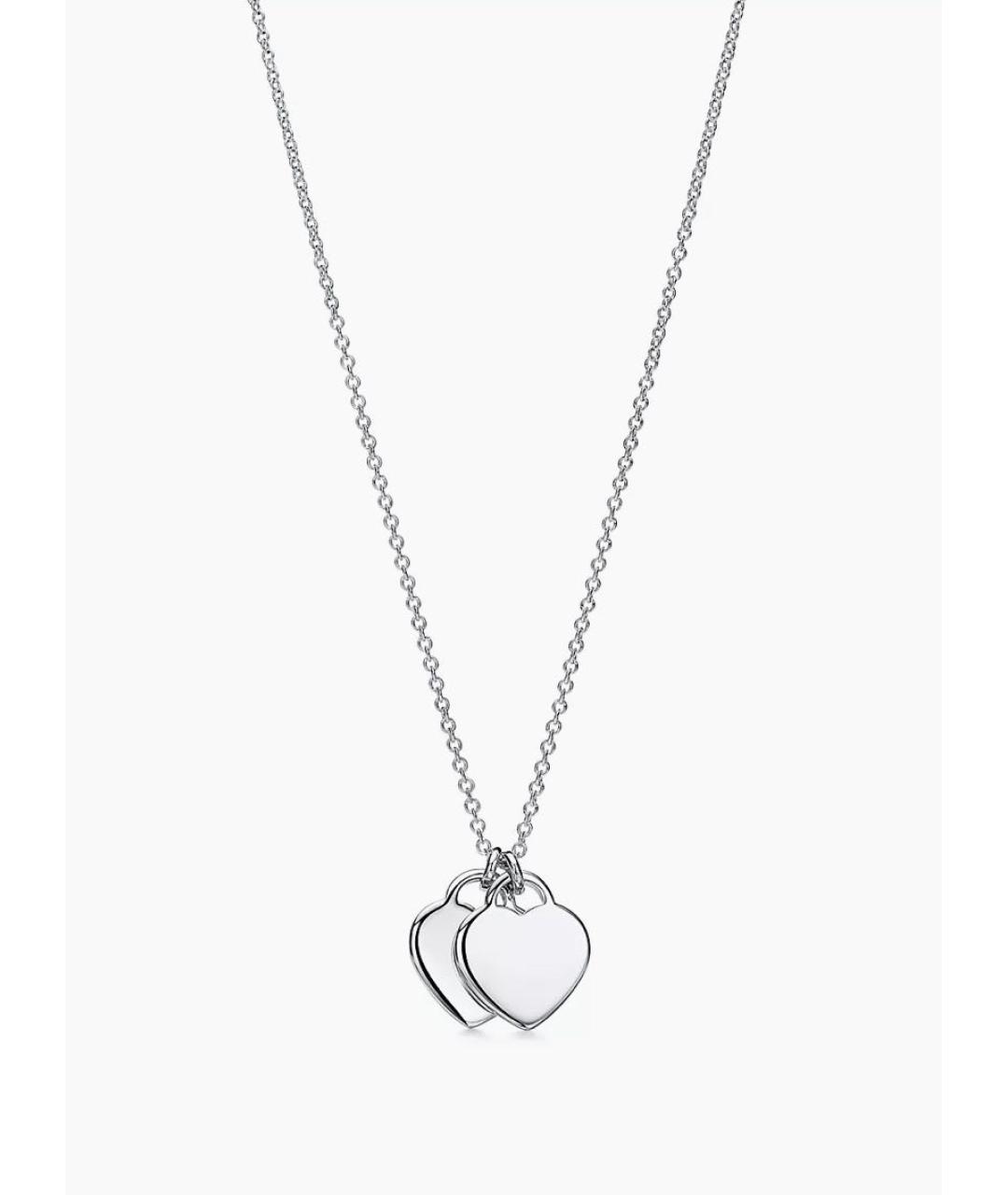 TIFFANY&CO Бирюзовое серебряное колье, фото 4