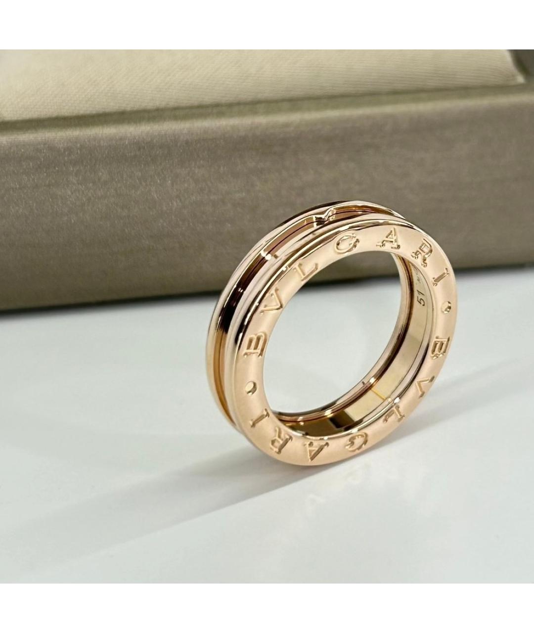 BVLGARI Розовое кольцо из розового золота, фото 4