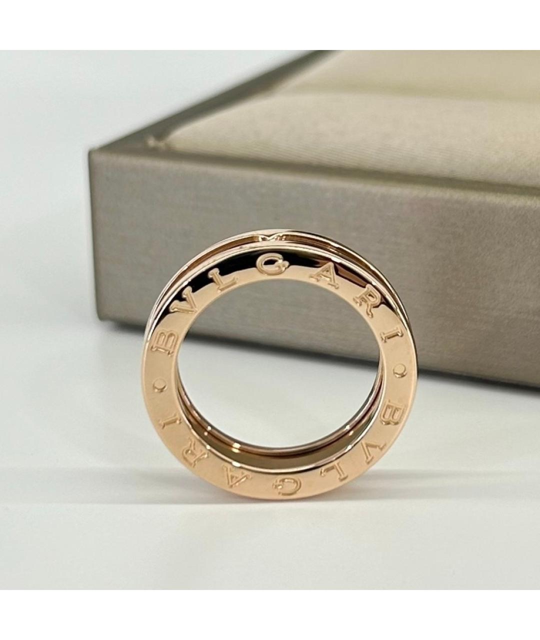 BVLGARI Розовое кольцо из розового золота, фото 3