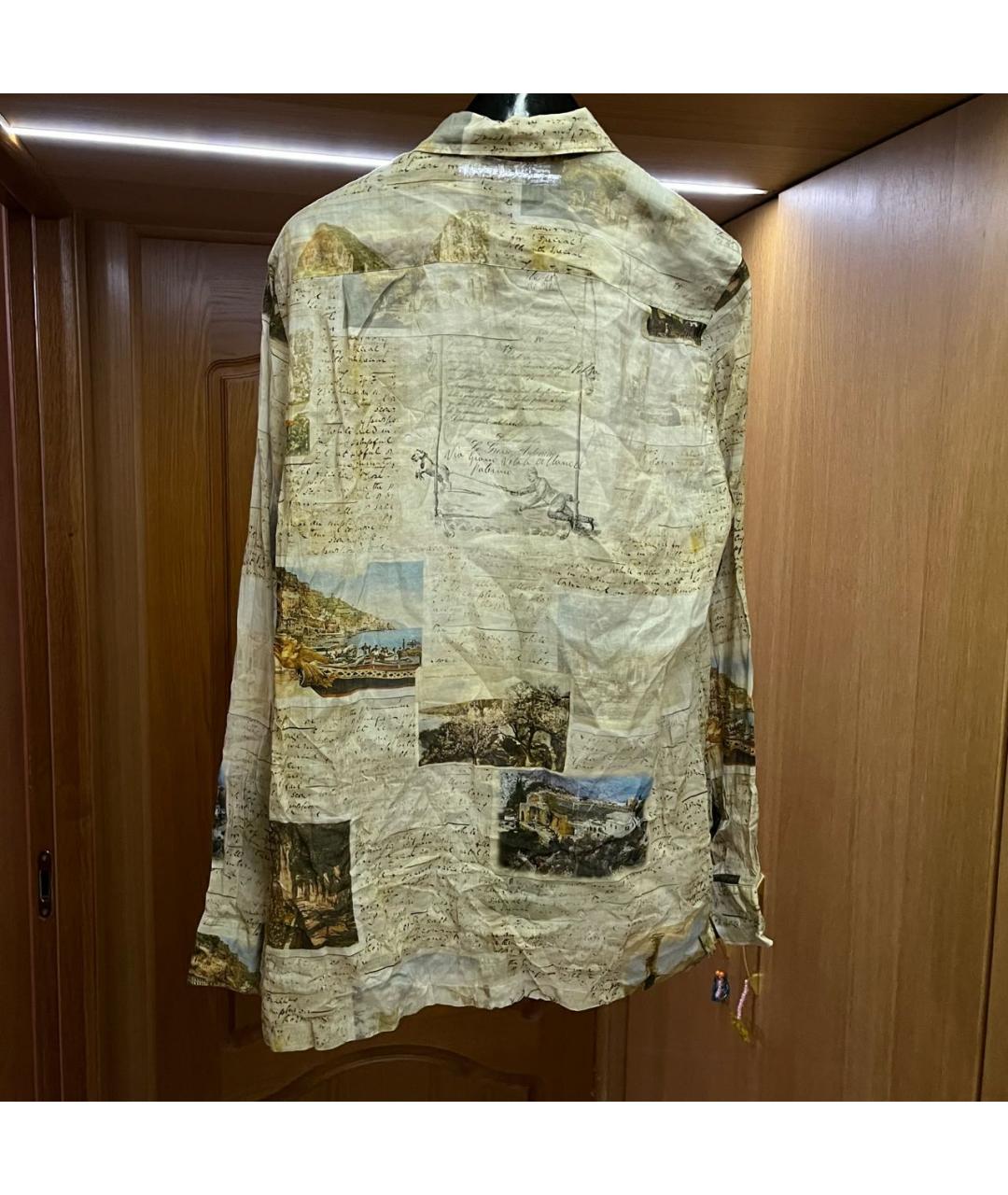 DOLCE&GABBANA Белая классическая рубашка, фото 2