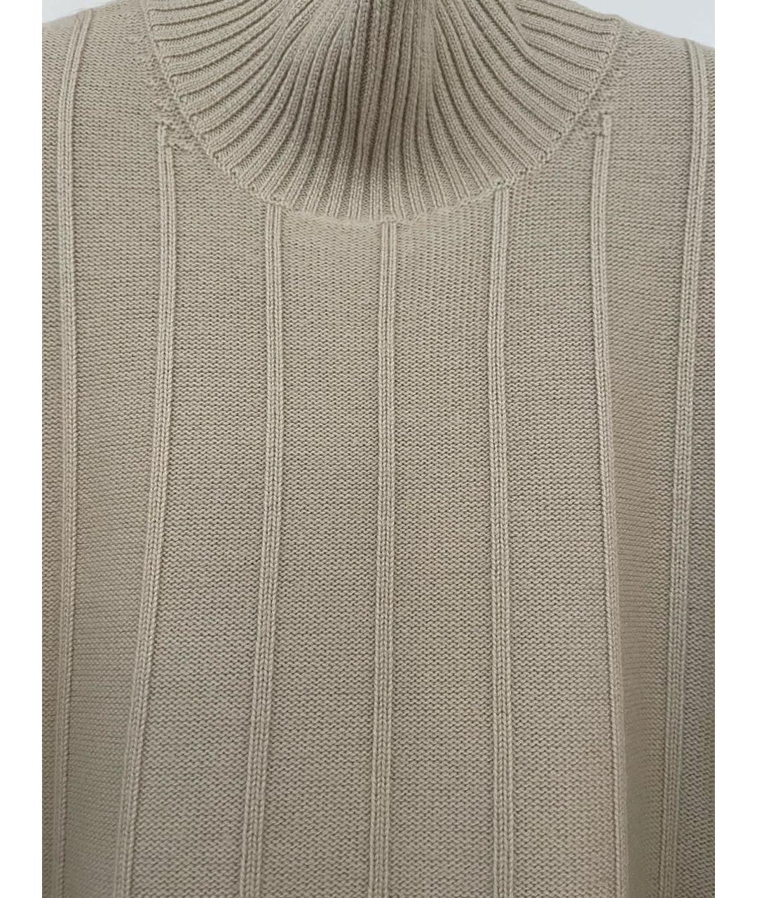 MAX MARA Бежевый шерстяной костюм с юбками, фото 4