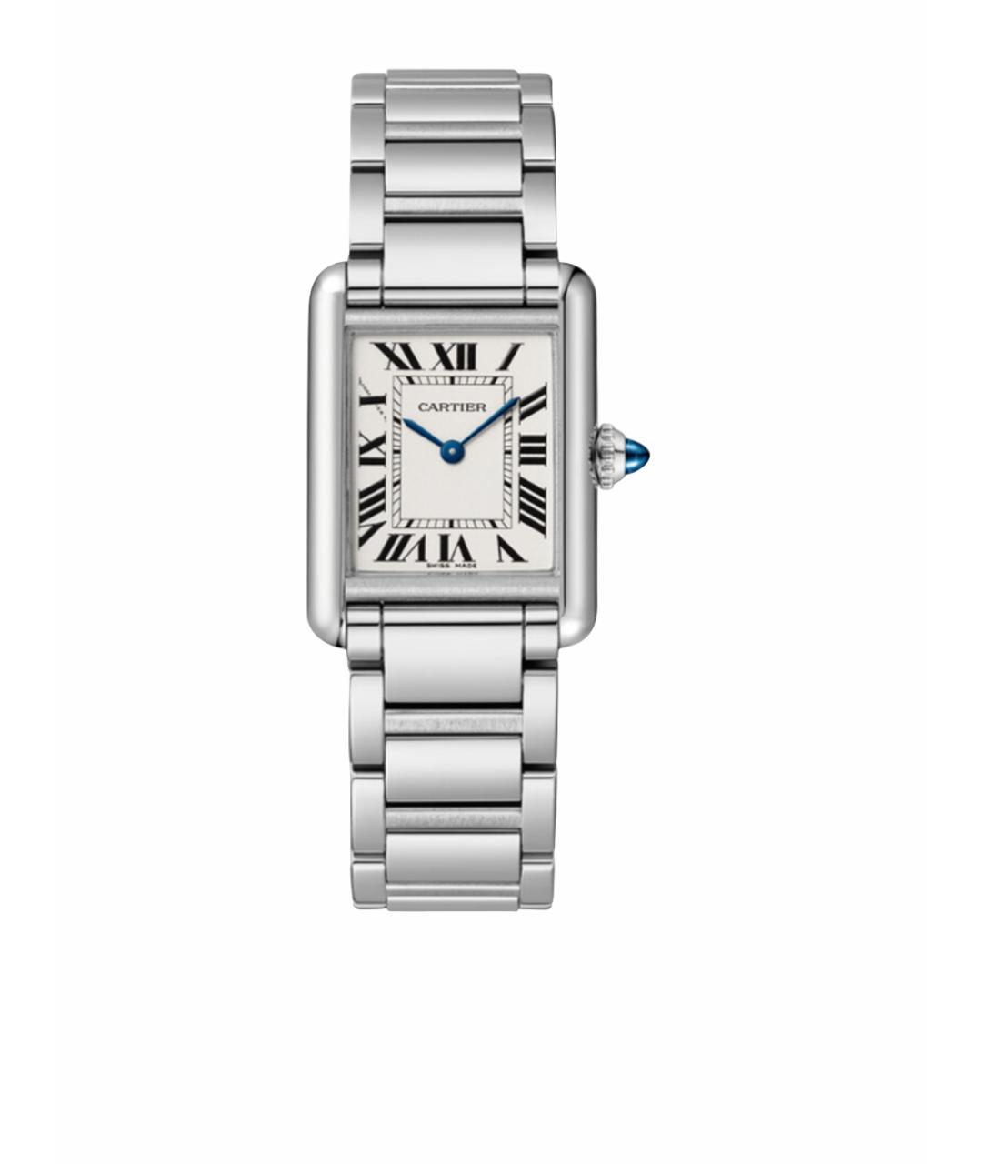 CARTIER Белые часы из белого золота, фото 1