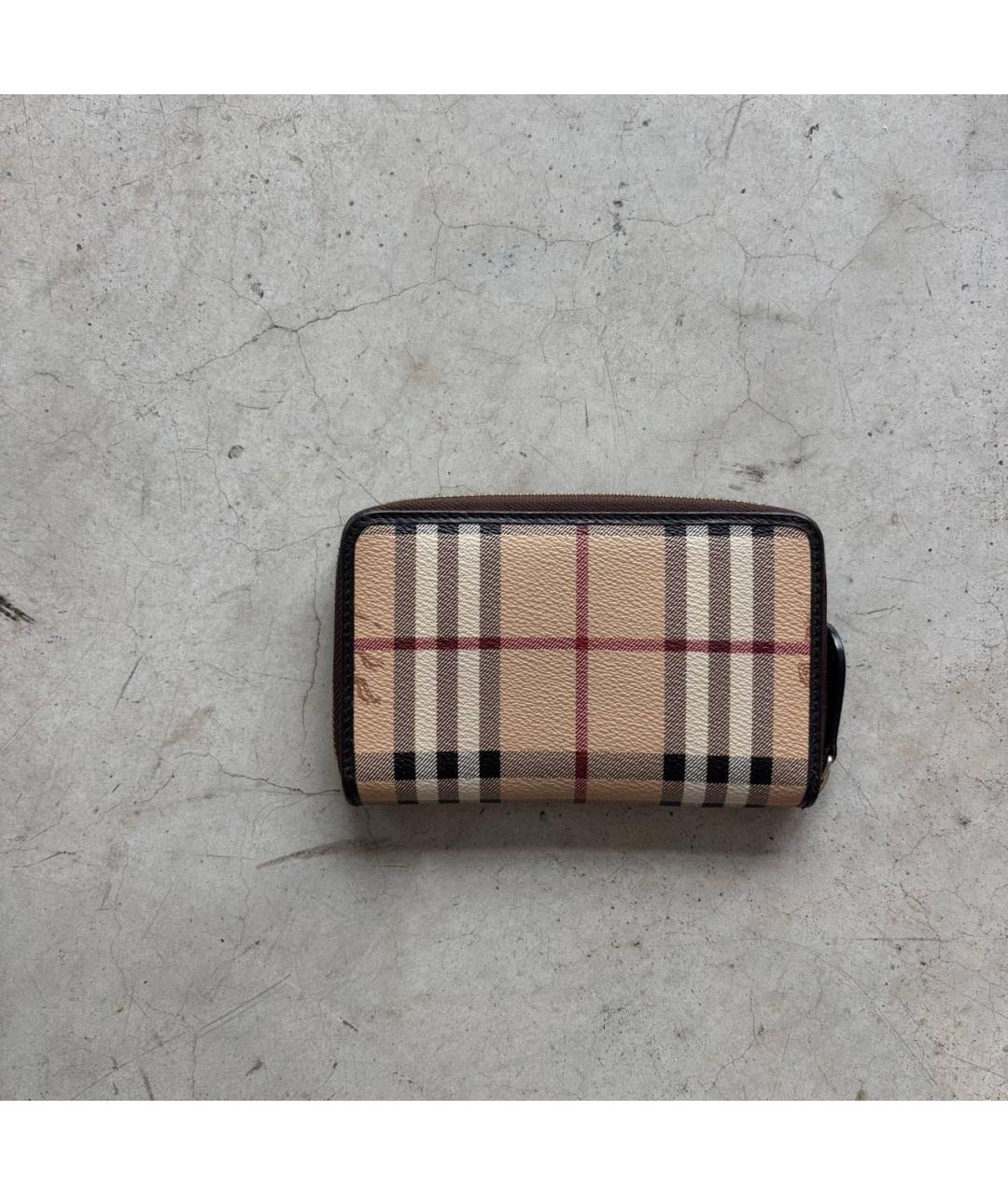 BURBERRY Бежевый кошелек, фото 3