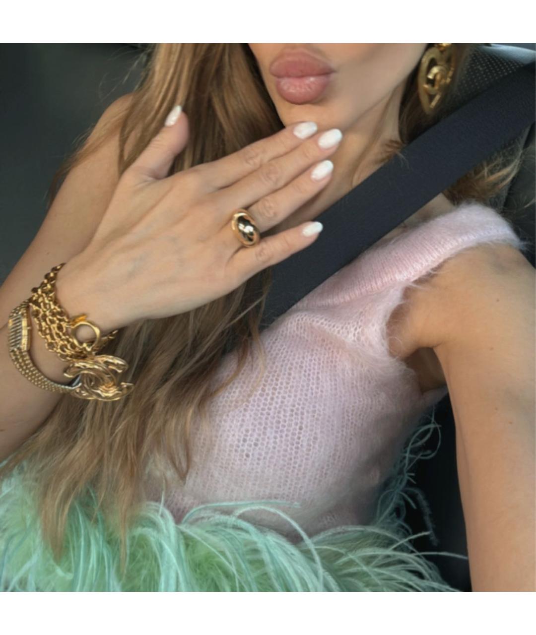 CHANEL Золотая позолоченная цепочка, фото 3