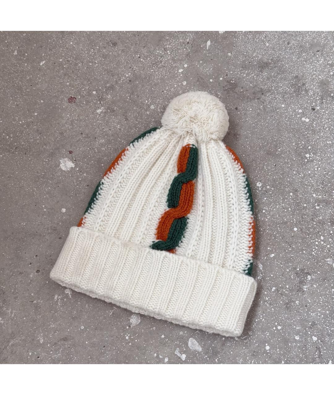 GUCCI Бежевая шерстяная шапка, фото 2