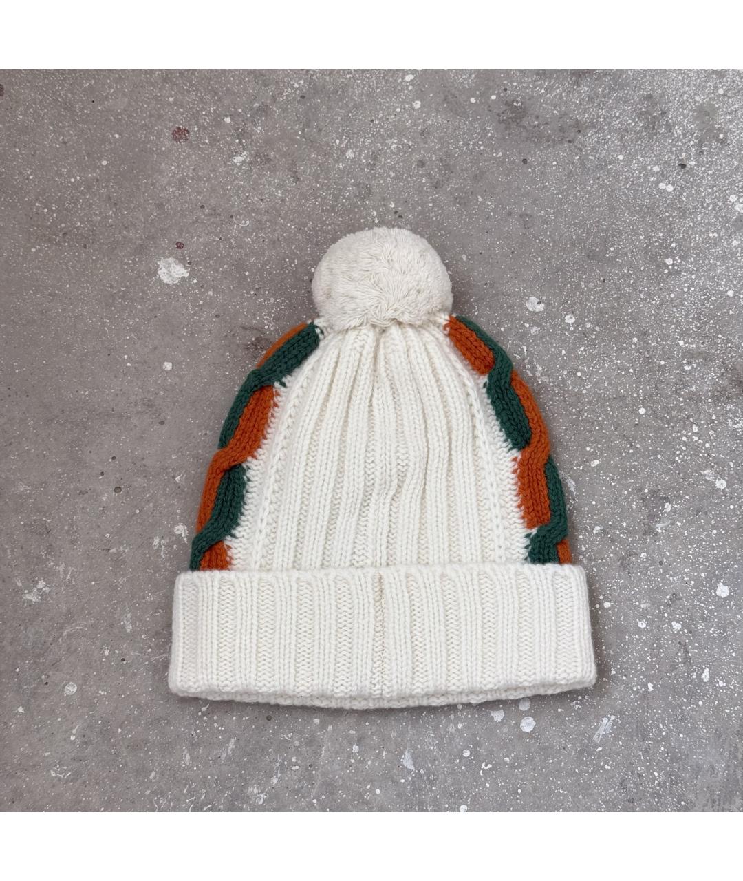 GUCCI Бежевая шерстяная шапка, фото 4