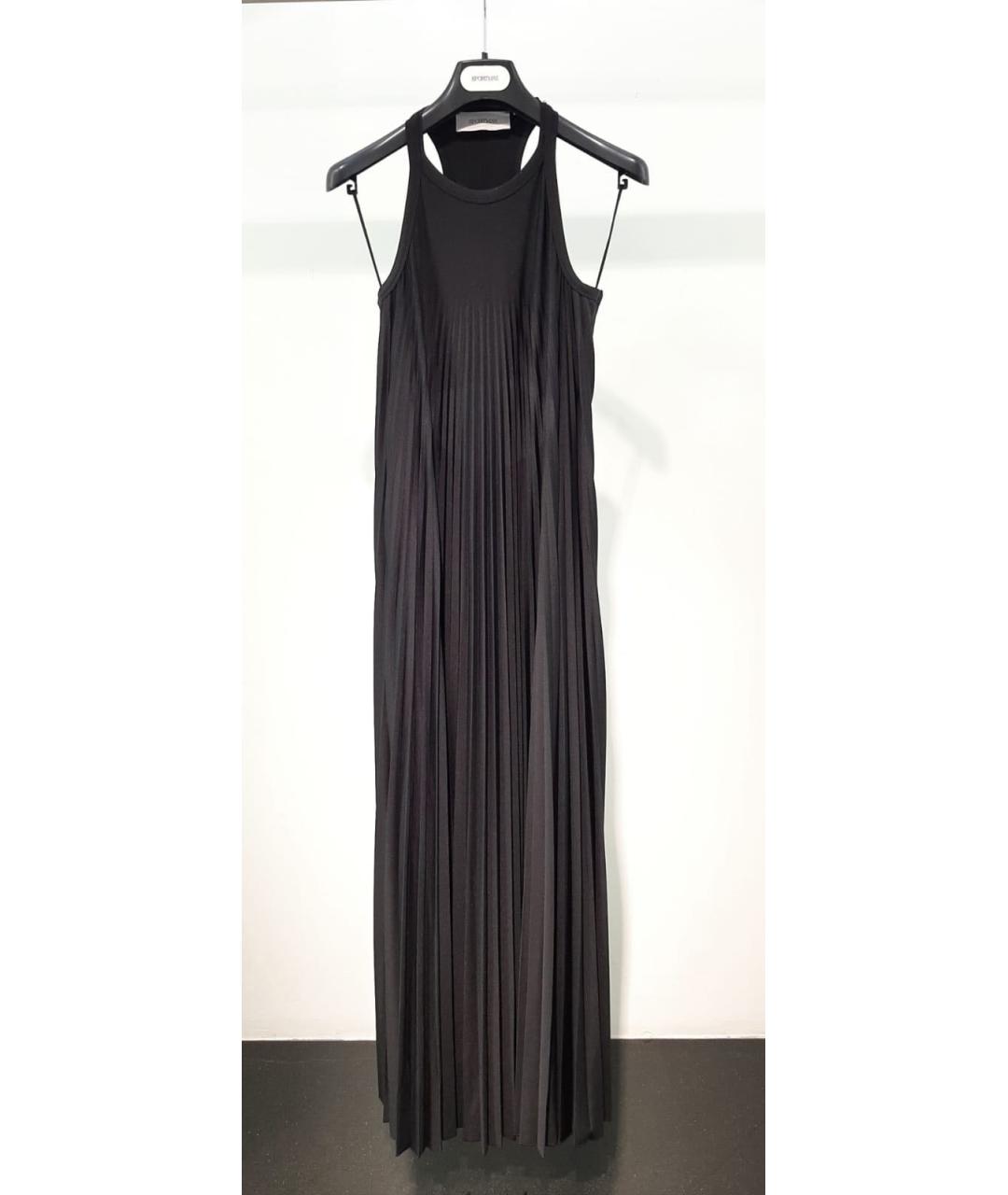 SPORTMAX Черное повседневное платье, фото 3