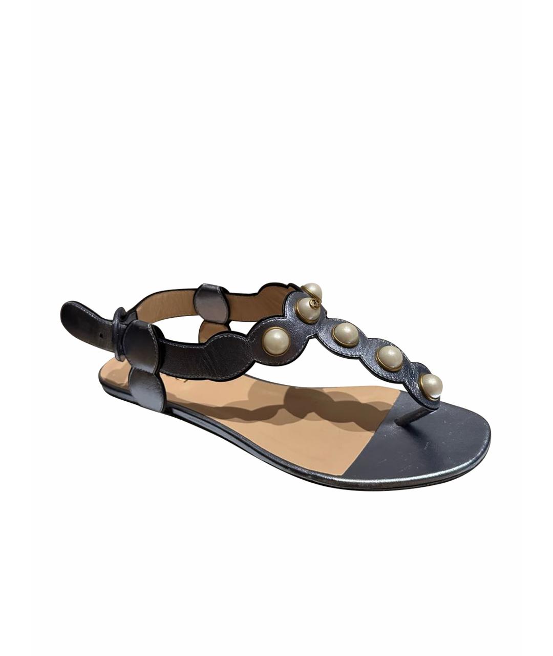 GUCCI Кожаные сандалии, фото 1