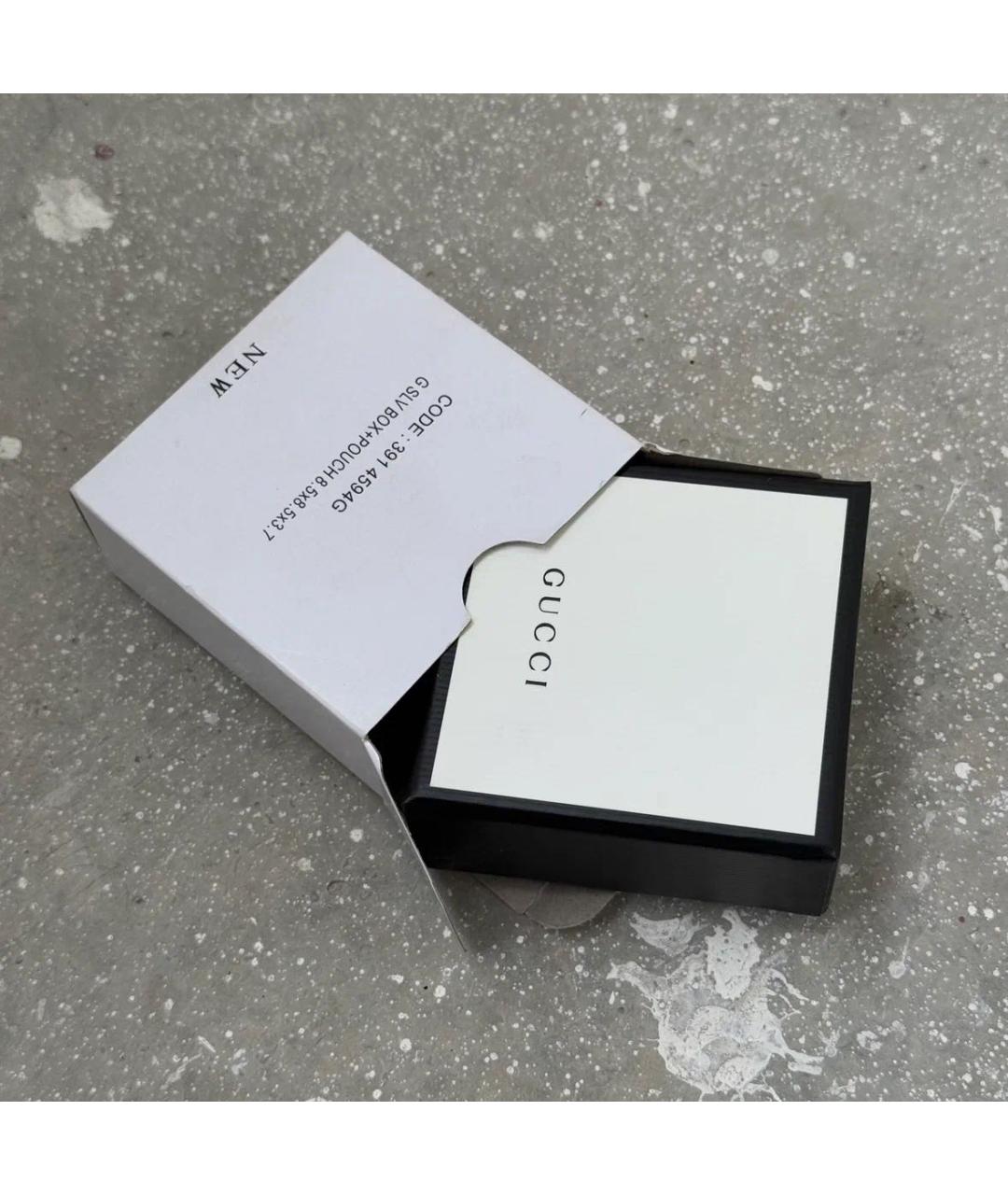 GUCCI Синие серебряные серьги, фото 8