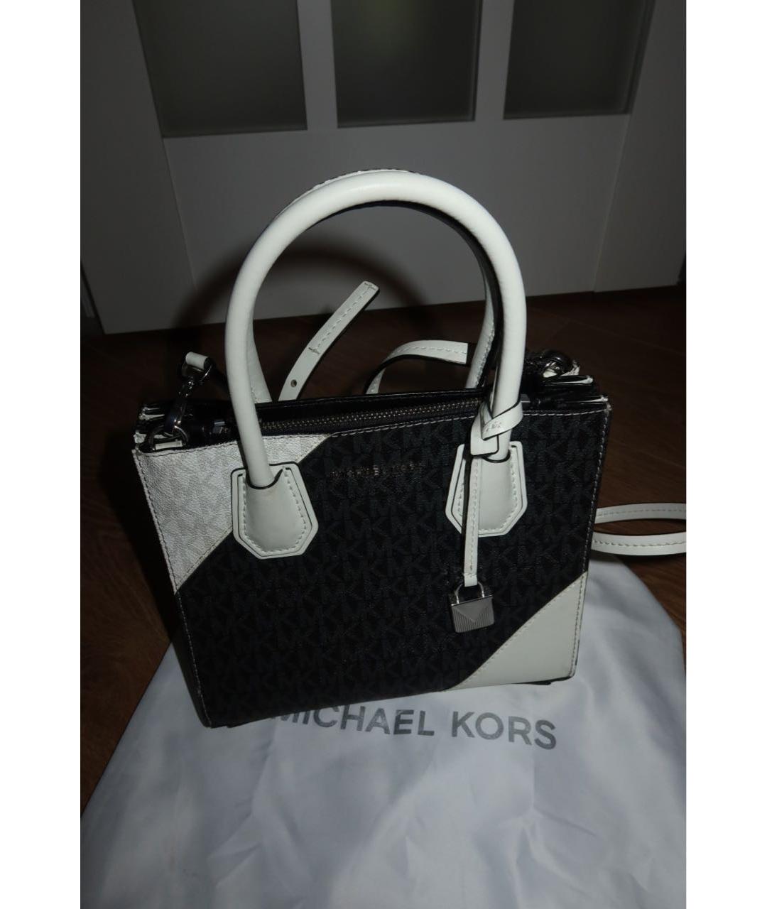 MICHAEL KORS Антрацитовая сумка с короткими ручками, фото 4