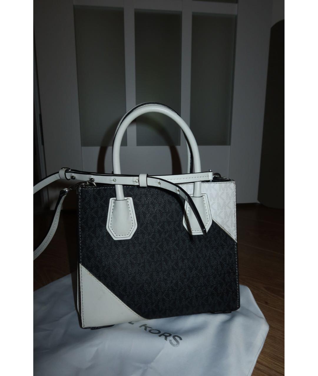 MICHAEL KORS Антрацитовая сумка с короткими ручками, фото 3