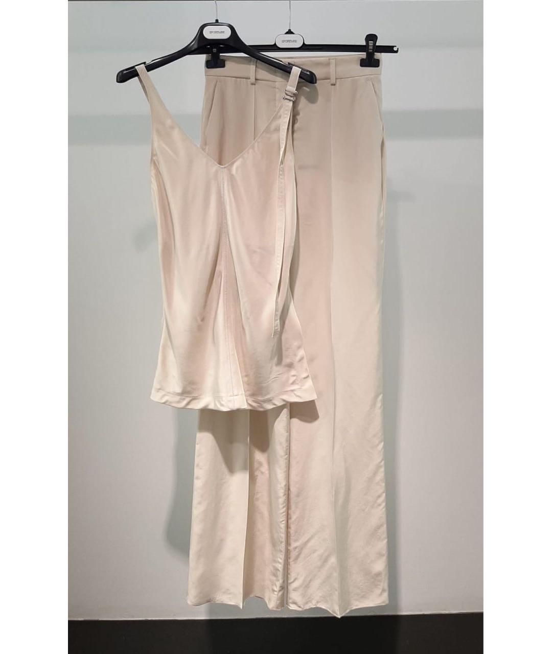SPORTMAX Бежевый костюм с брюками, фото 3