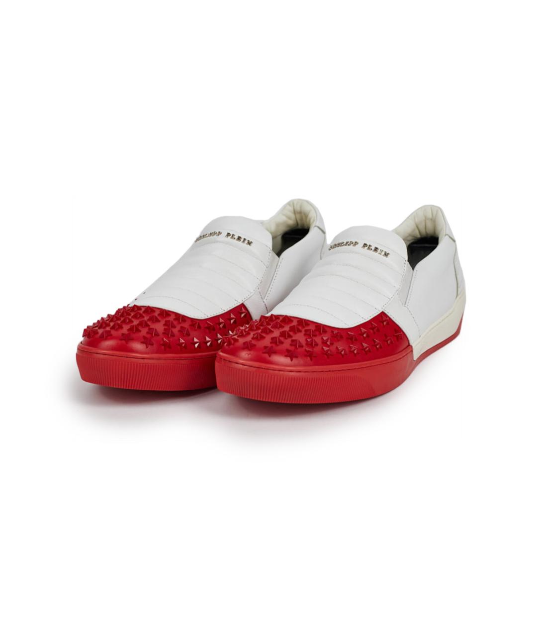 PHILIPP PLEIN Мульти слипоны из искусственной кожи, фото 2
