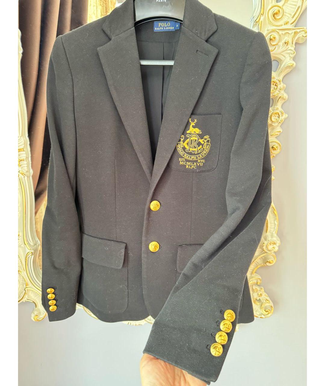 POLO RALPH LAUREN Темно-синий пиджак, фото 3