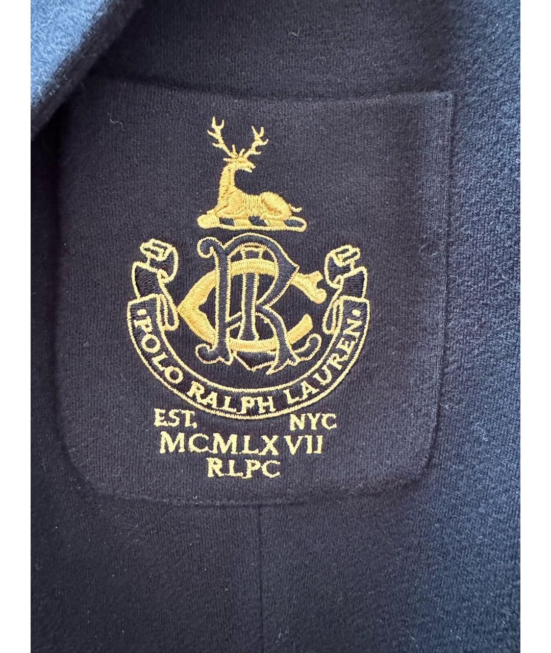 POLO RALPH LAUREN Темно-синий пиджак, фото 4