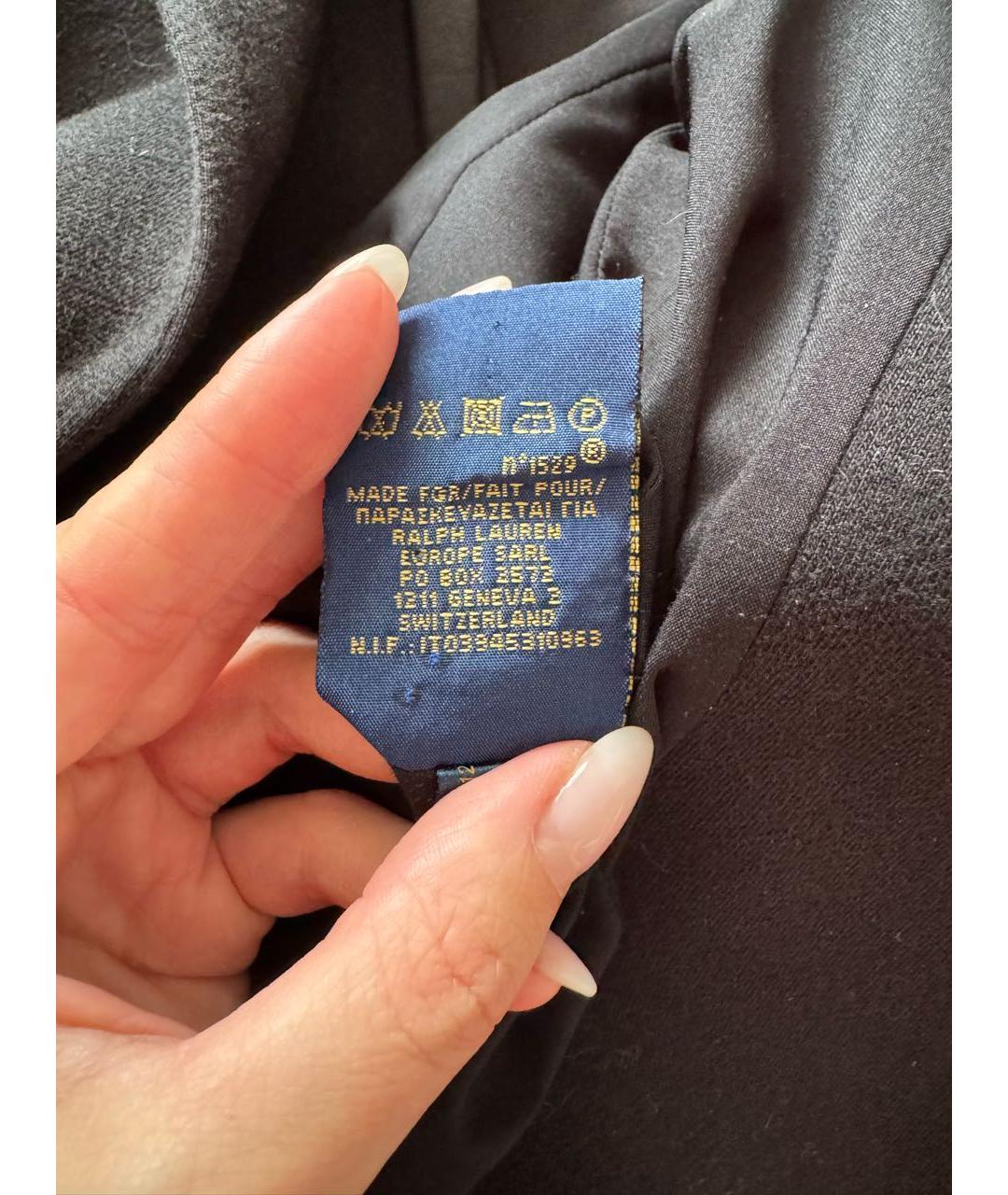 POLO RALPH LAUREN Темно-синий пиджак, фото 5
