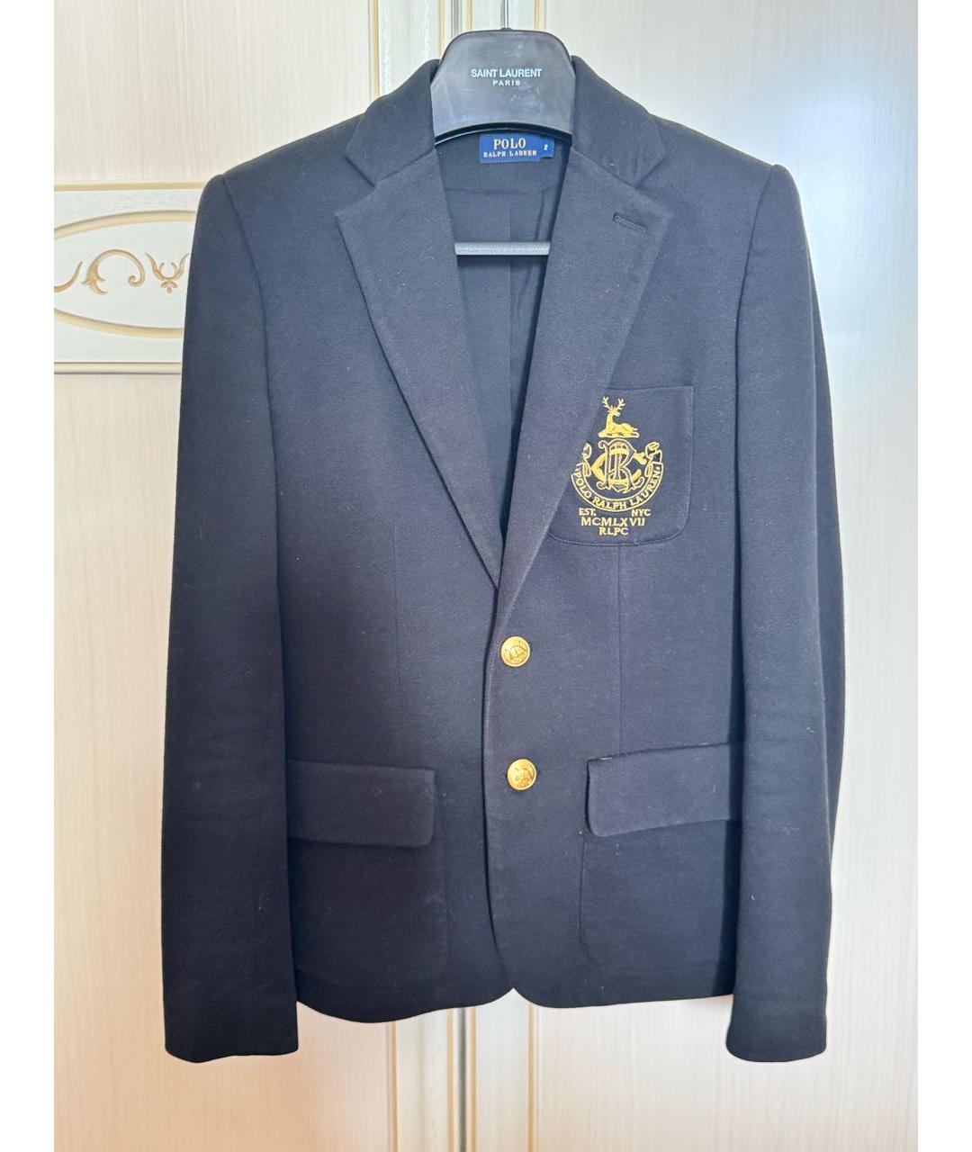 POLO RALPH LAUREN Темно-синий пиджак, фото 9