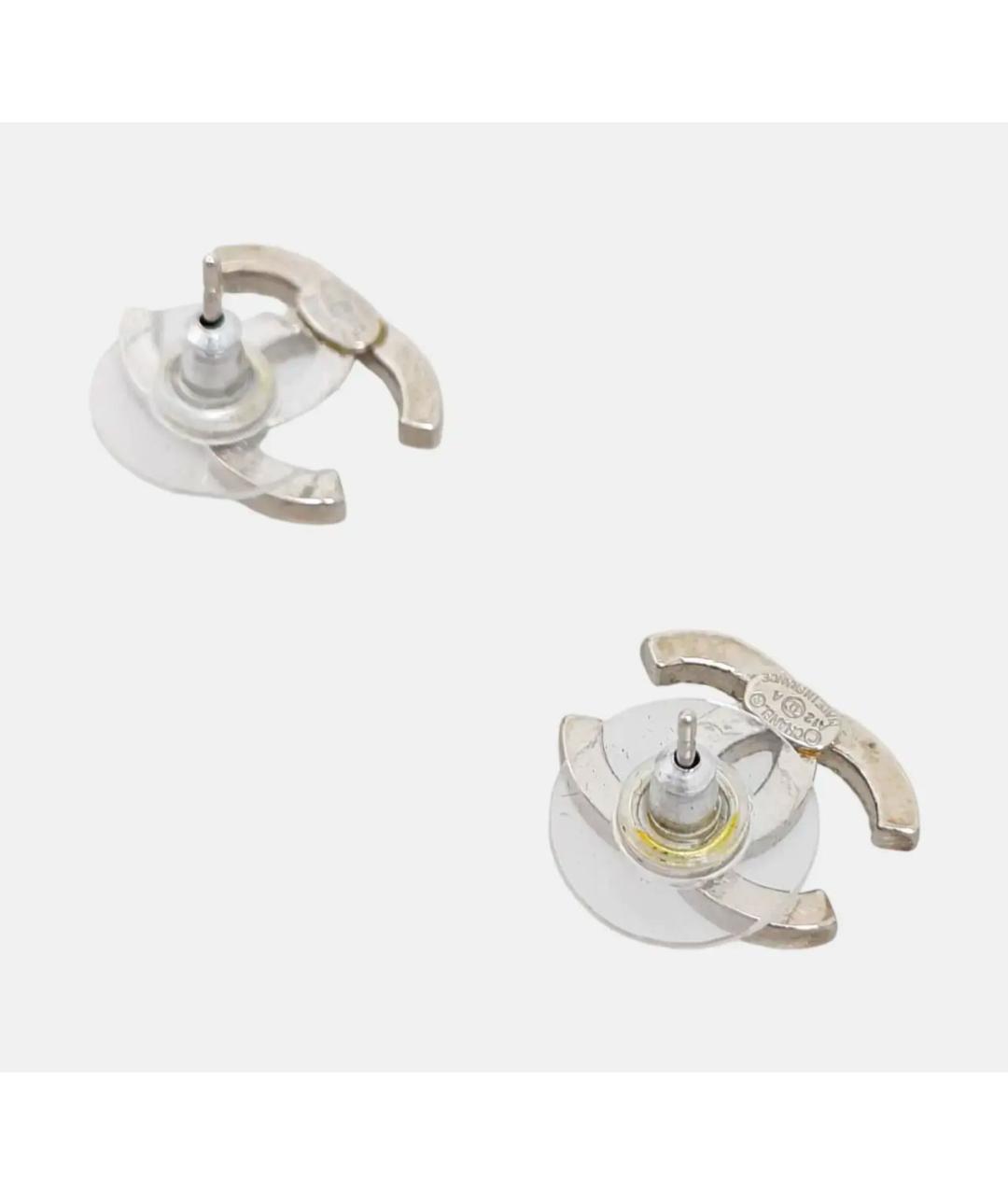 CHANEL Серебряные серьги, фото 3