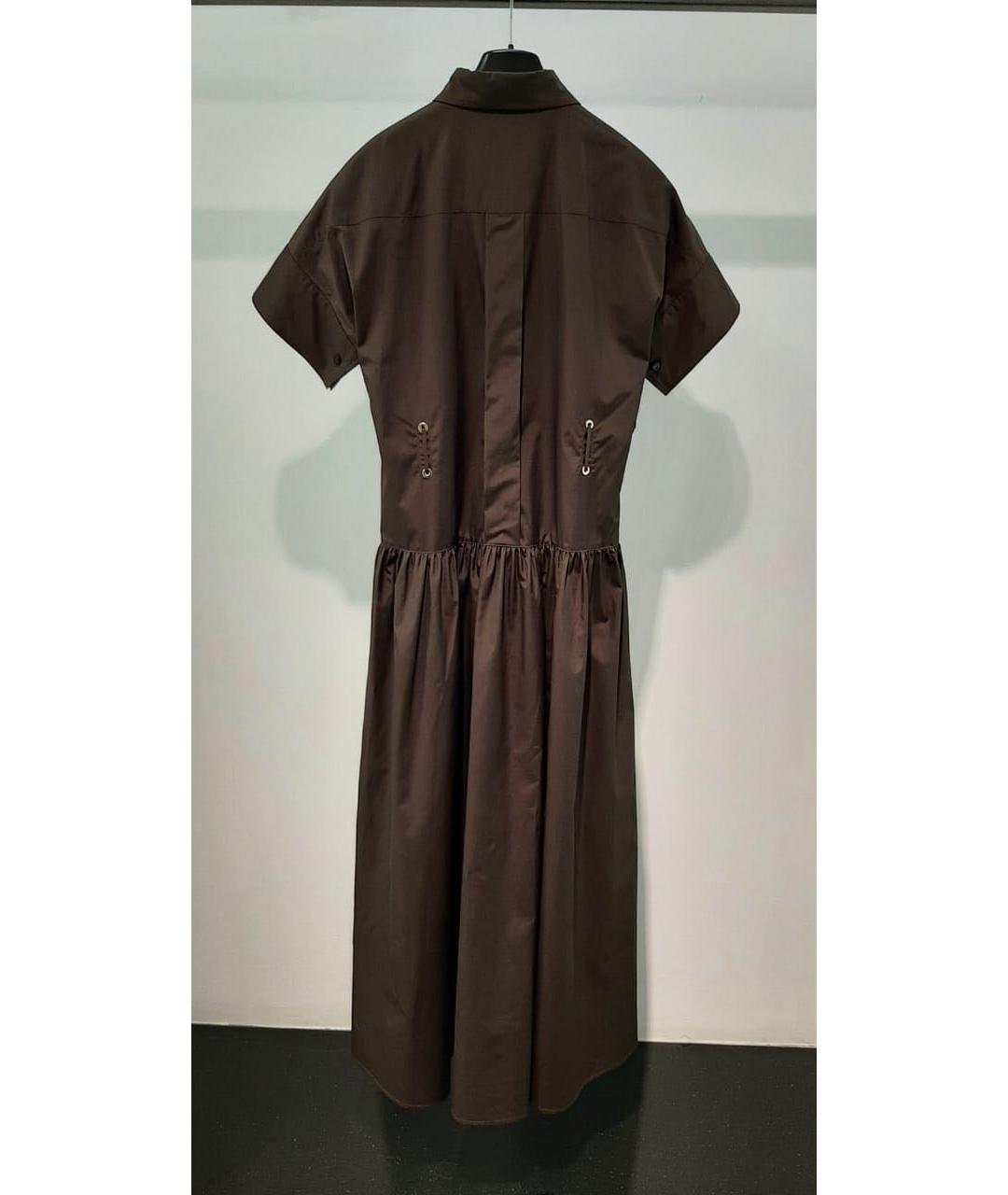 MAX MARA Коричневое повседневное платье, фото 2