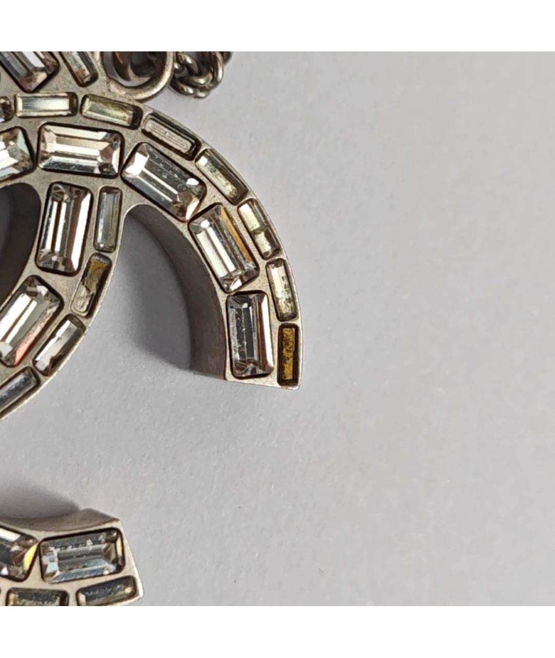 CHANEL Серебряная подвеска, фото 6