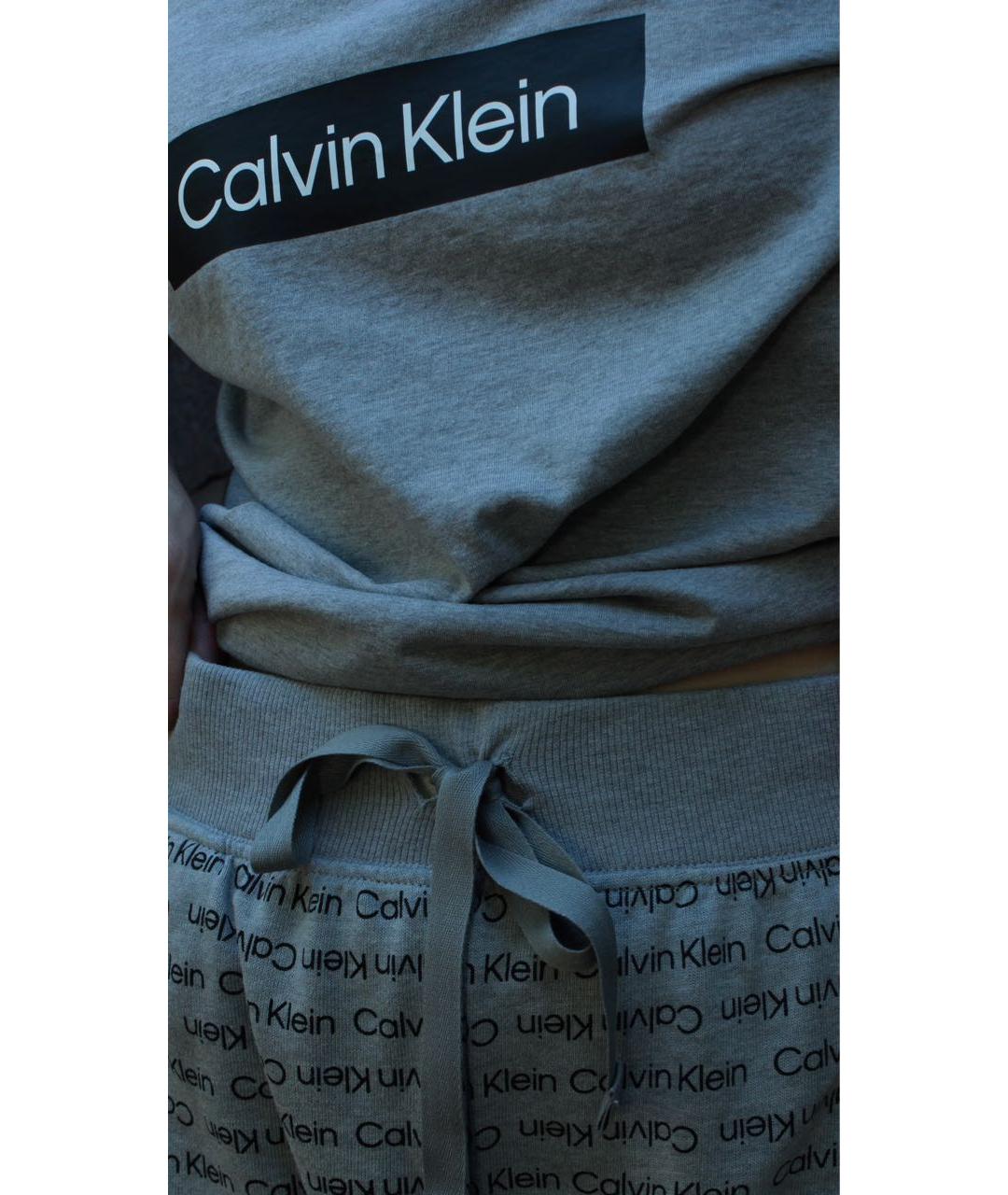 CALVIN KLEIN Серая пижама, фото 4